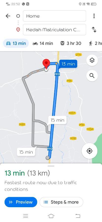 Homestay De'69 Jitra Εξωτερικό φωτογραφία